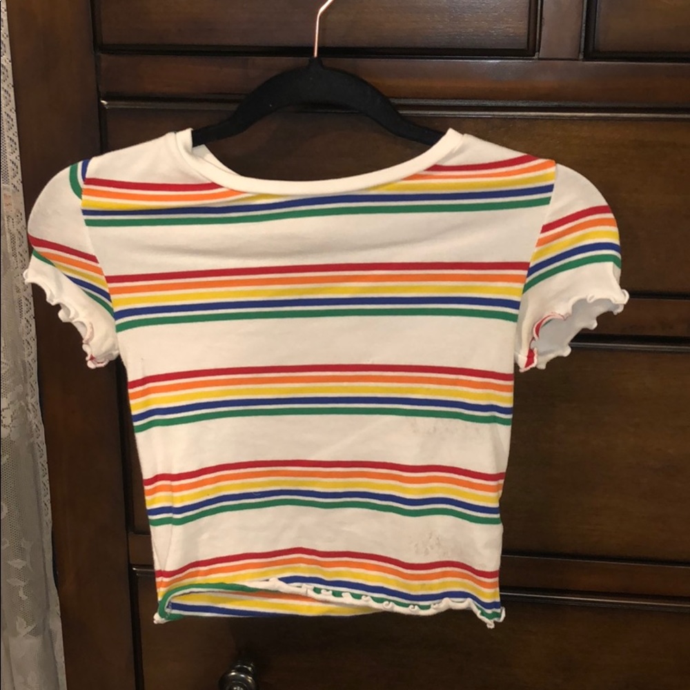 rainbow tee shirt
